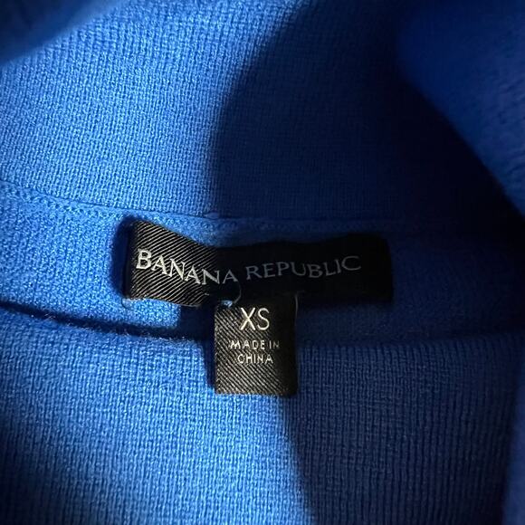 Banana Republic Cowl Neck Sweater w/ Kangaroo Pocket Size X-Small Preppy Office - Picture 5 of 10